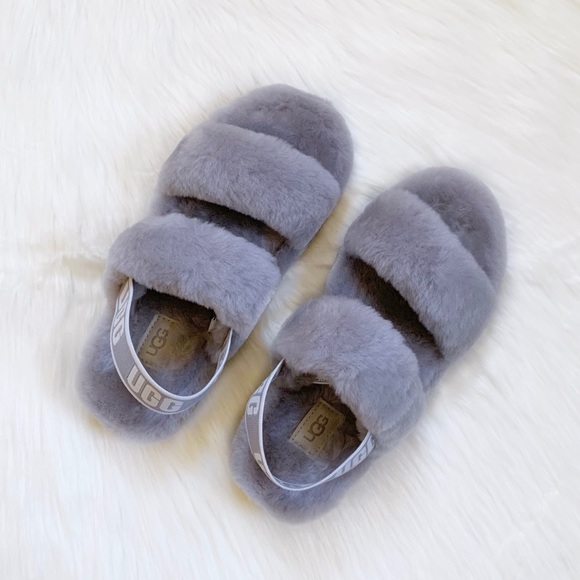 UGG Oh Yeah Slides In Soft Amethyst - Picture 3 of 7